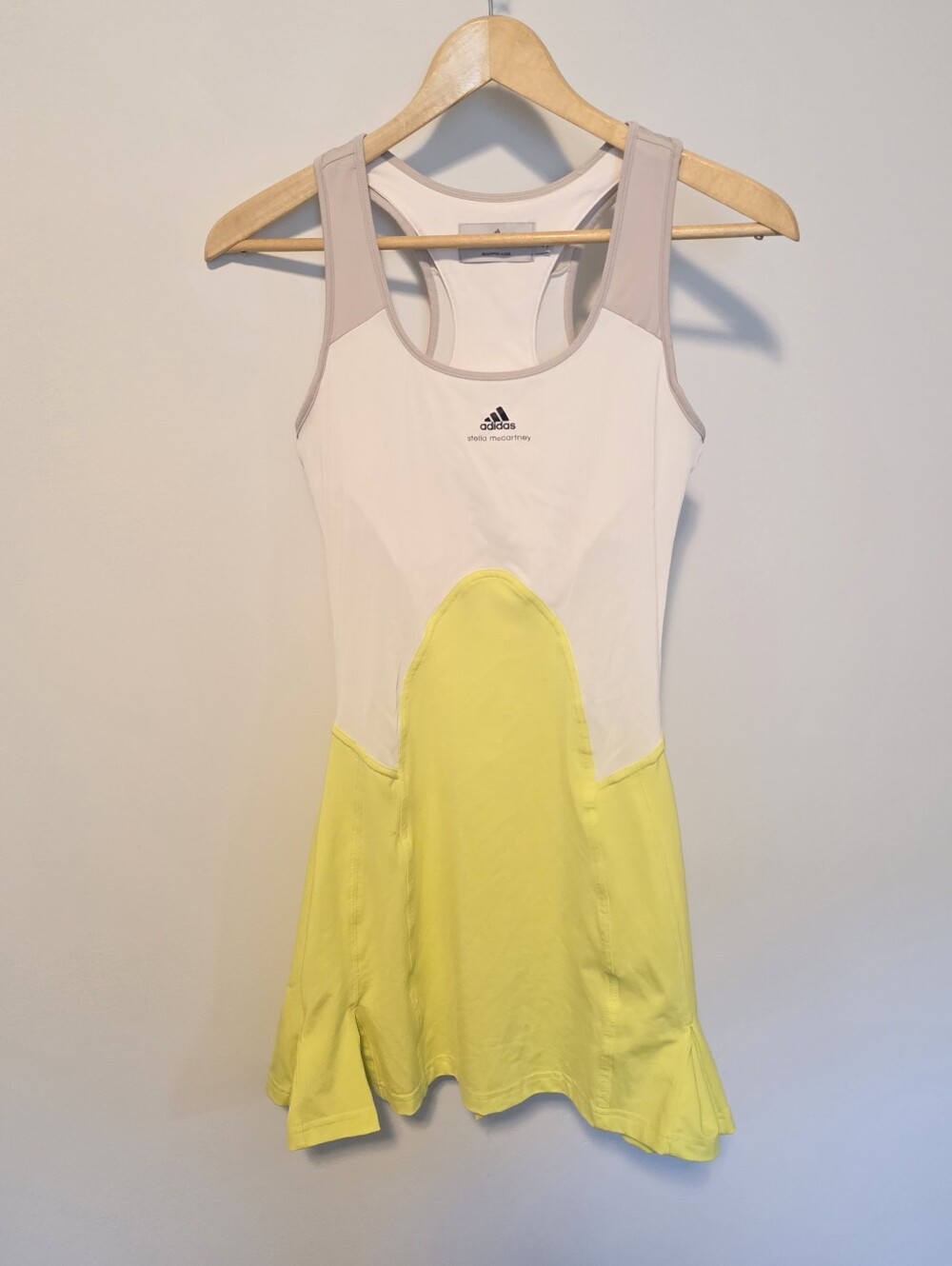 Adidas By Stella McCartney Retro Tennis Sports Mini Dress Size 36 - Picture 2 of 7